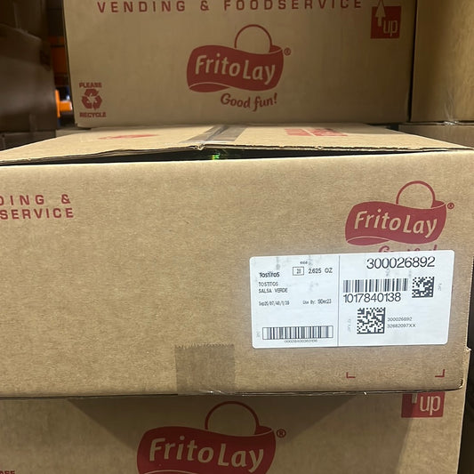 Caja TOSTITOS 2.62 oz 28 pcs
