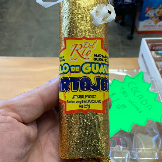 Rollo de guayaba martajado