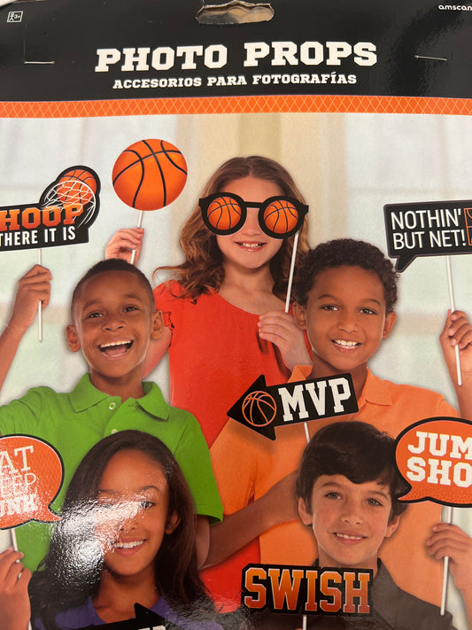 PHOTO PROPS BASKETBALL 13 pc