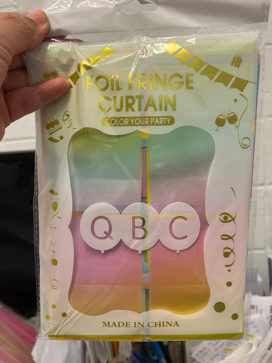 QBC FRINGE CORTINA PASTELES