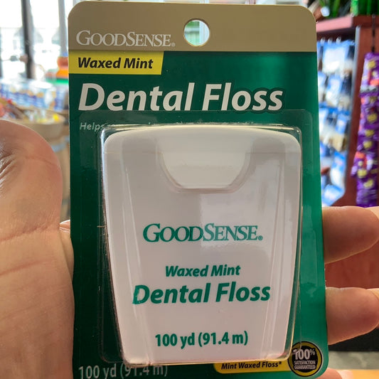 GOODSENSE dental floss MINT 100yd